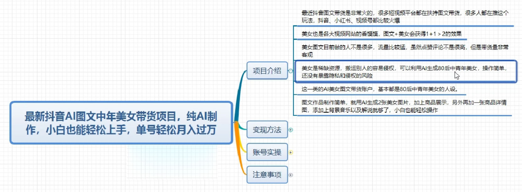 图片[2] - 最新抖音 AI 图文中年美女带货项目，纯 AI 制作，小白也能轻松上手，单号轻松月入过万 - 项目资源网