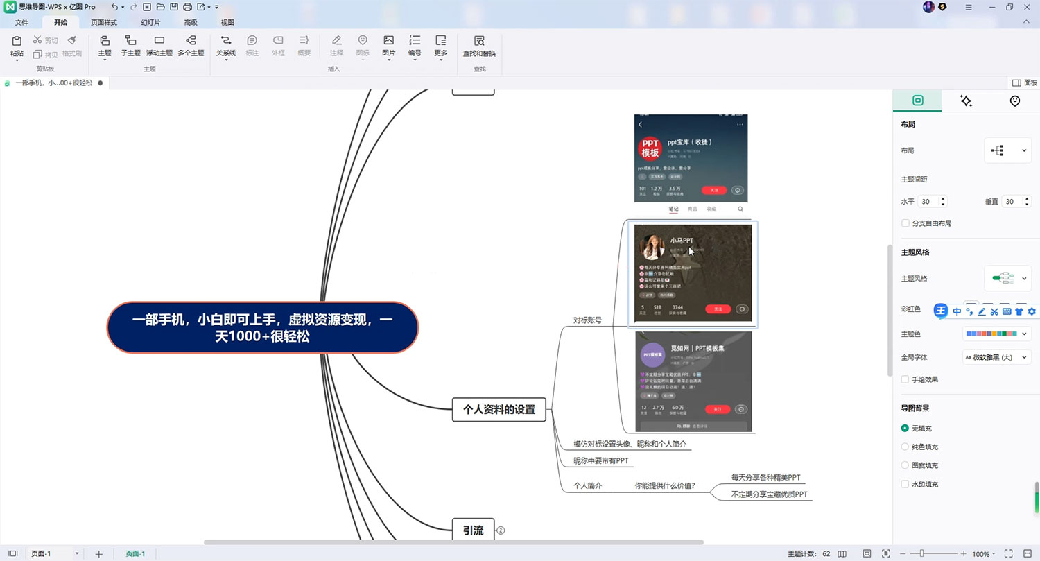 PPT 虚拟资源变现:一部手机,小白轻松上手,一天最高 1000+ PPT 虚拟资源变现:一部手机,小白轻松上手,一天最高 1000+