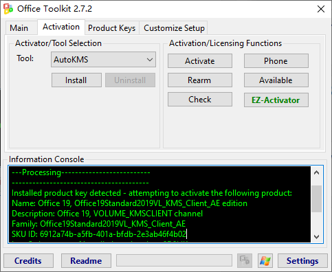 WIN激活工具 Microsoft Toolkit v2.7.2 - 项目资源网