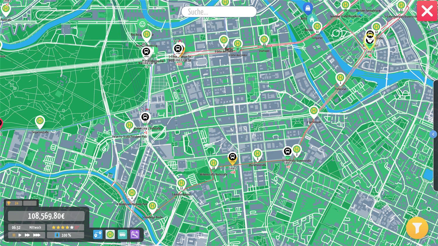 开个巴士公司「城市公交经理」v1.0.1 中文版 开个巴士公司「城市公交经理」v1.0.1 中文版