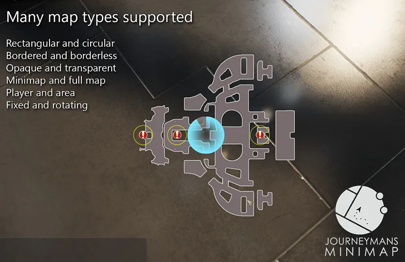 旅者的小地图 - Journeyman's Minimap - 项目资源网
